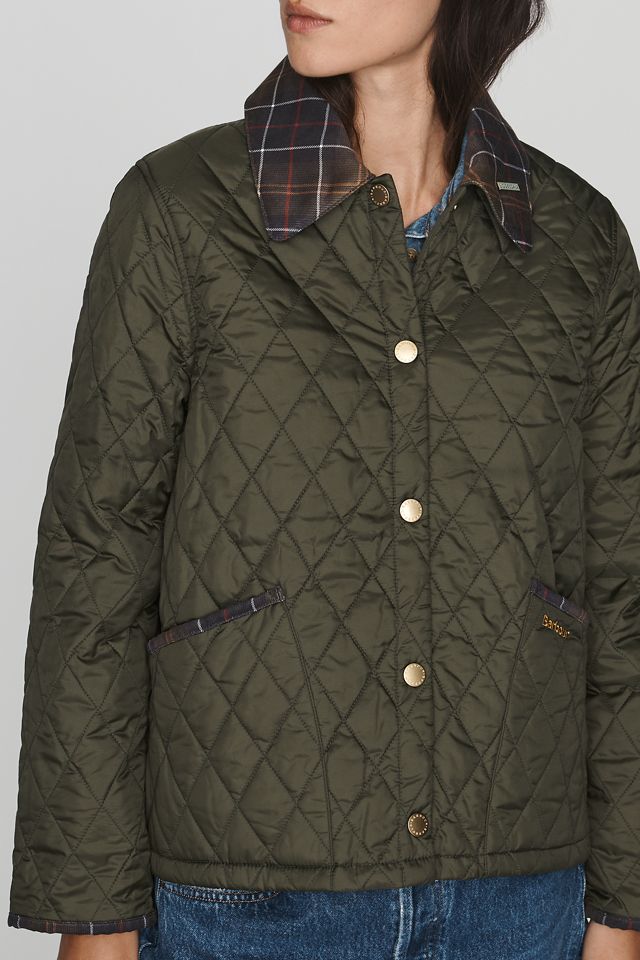 Barbour Icons Cropped Liddesdale Quilted Jacket #2