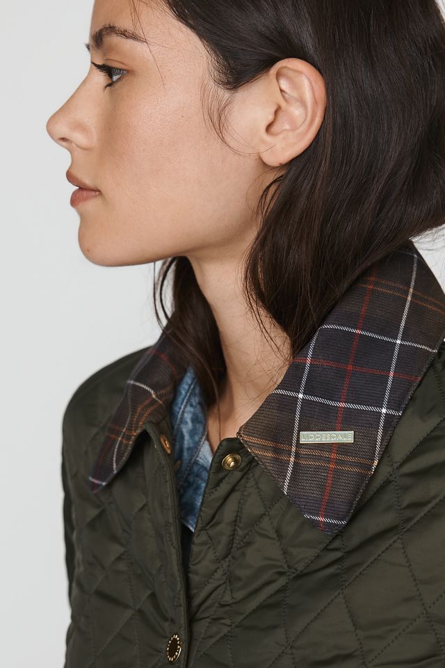 Barbour Icons Cropped Liddesdale Quilted Jacket #4