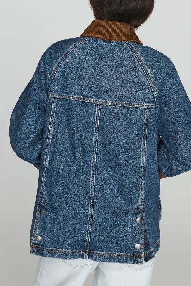 Barbour 100% Cotton Denim Jacket #1