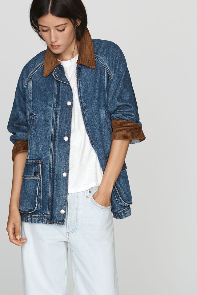 Barbour 100% Cotton Denim Jacket #2