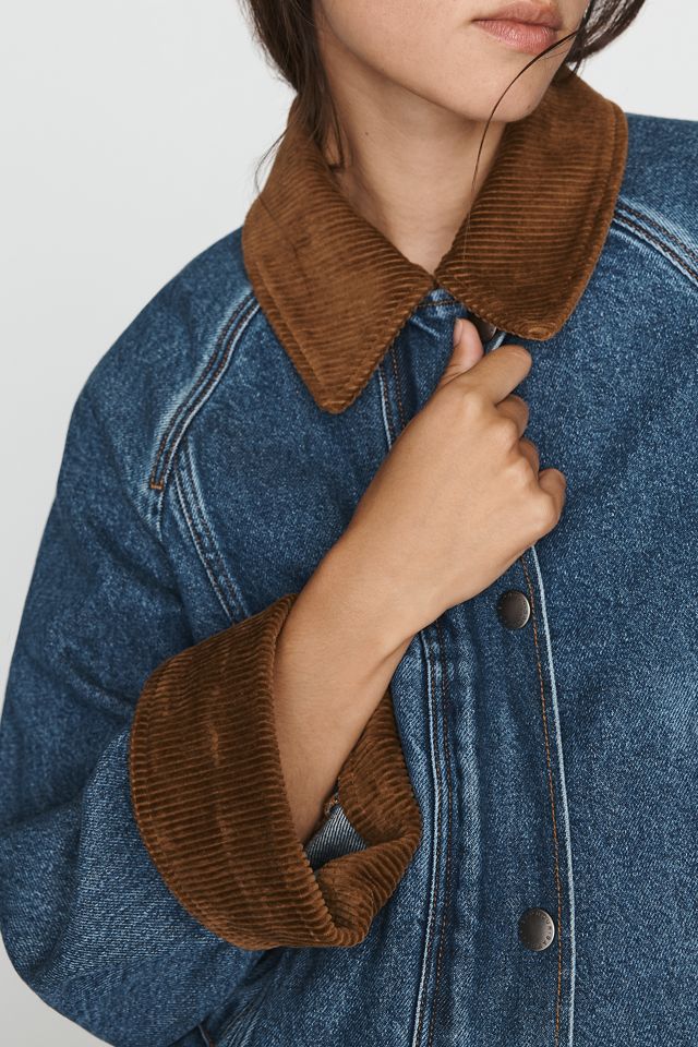 Barbour 100% Cotton Denim Jacket #3
