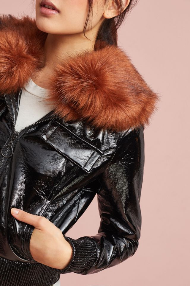 Vegan Leather Flight Jacket #1