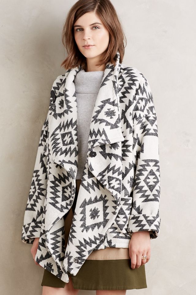 Aztec best sale wrap coat