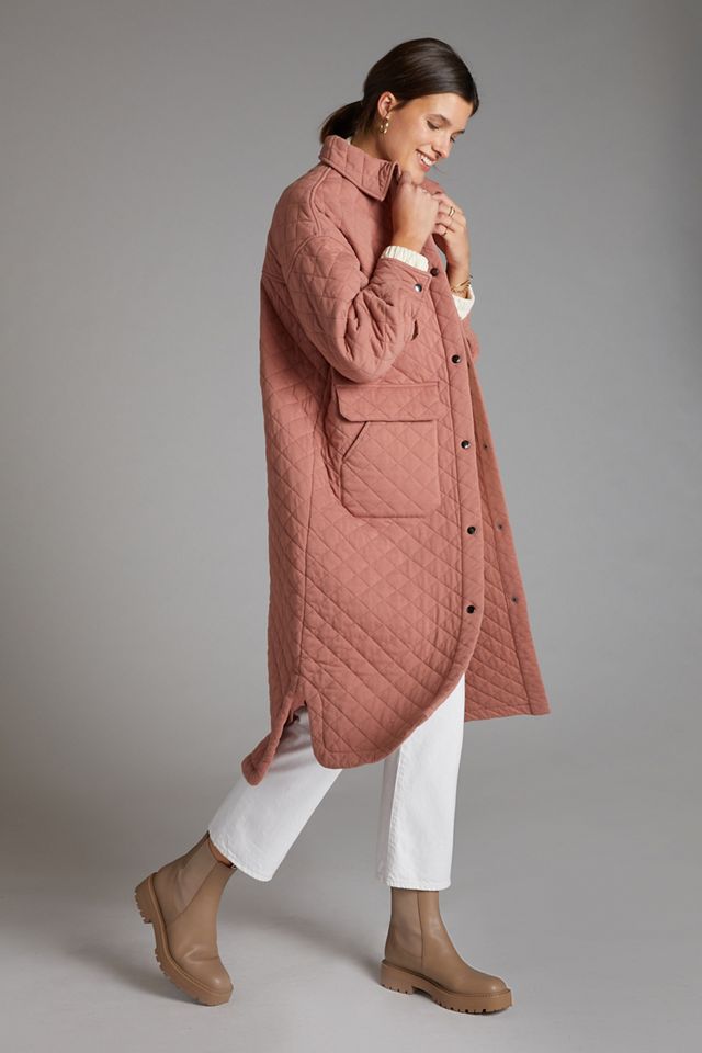 Rose Quilted Coat #3