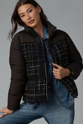 ジャケット・アウター MIX TWEED PUFF SLEEVE JACKET 8月29日（火）発売アイテムをご紹介。オリジナルツイードのジャケット