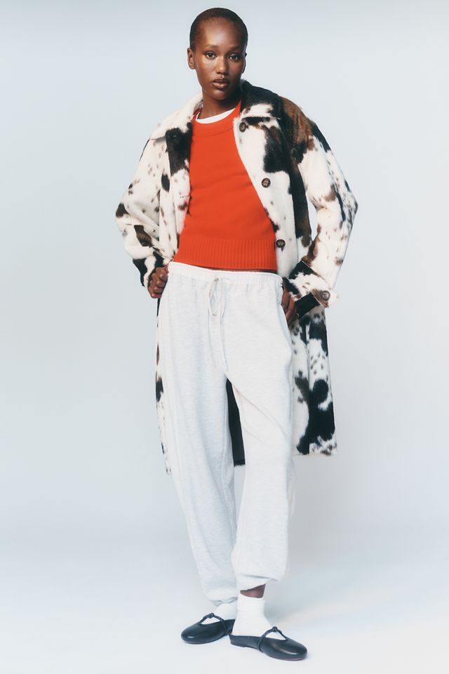Bernardo Animal Print Faux Fur Coat #2