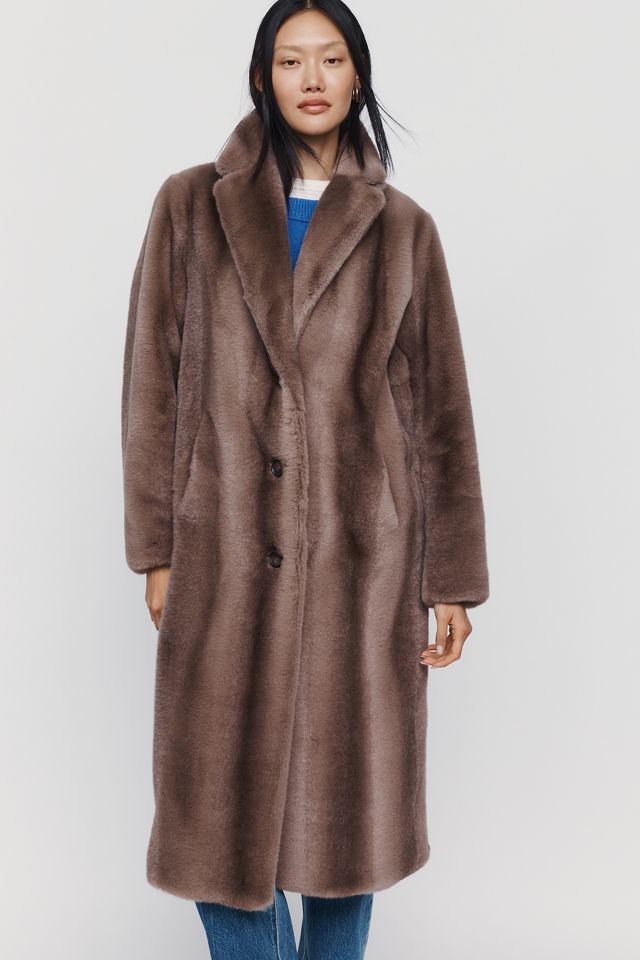 Bernardo Faux Fur Coat #2
