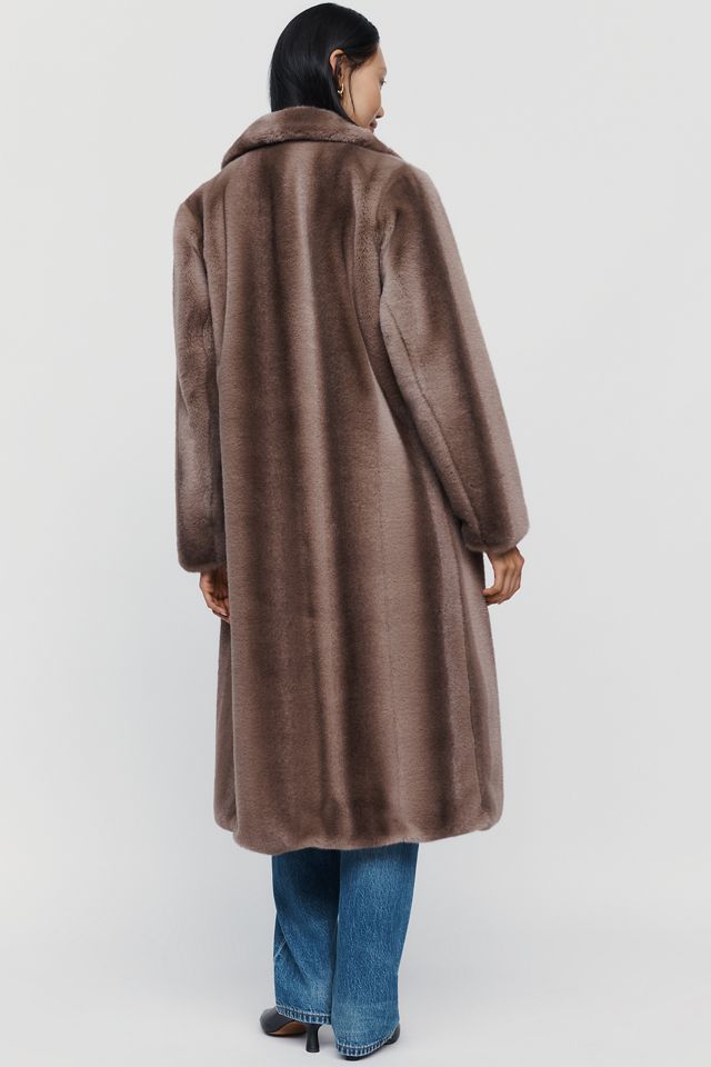 Bernardo Faux Fur Coat #5