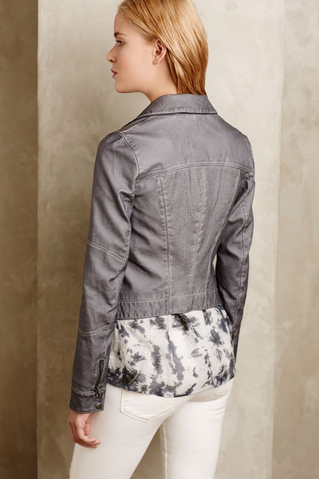 Perfed Vegan Leather Moto Jacket #1