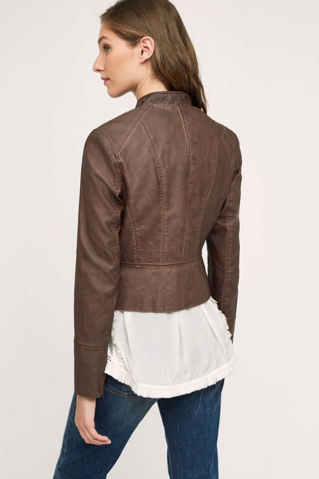 Dara Vegan Leather Jacket #1