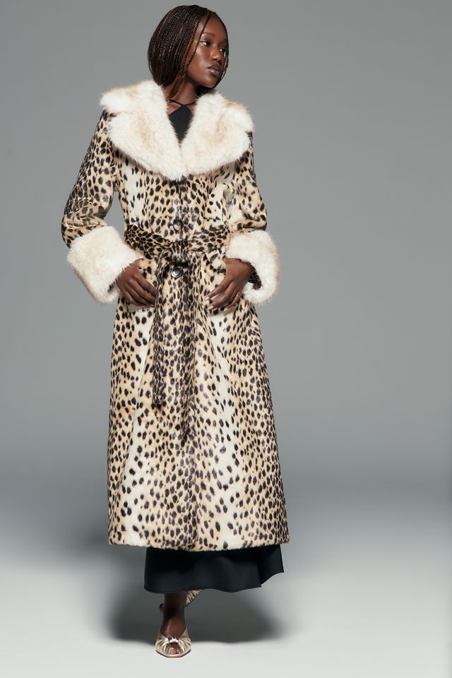 Queens of Archive Pricilla Faux Fur Coat #2