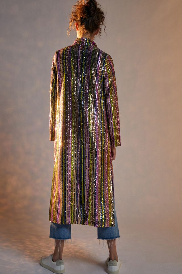 Anita Sequined Duster Jacket