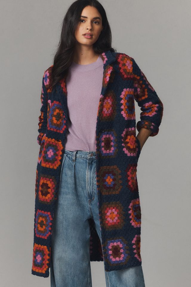Vilagallo Yana Crochet Coat #1