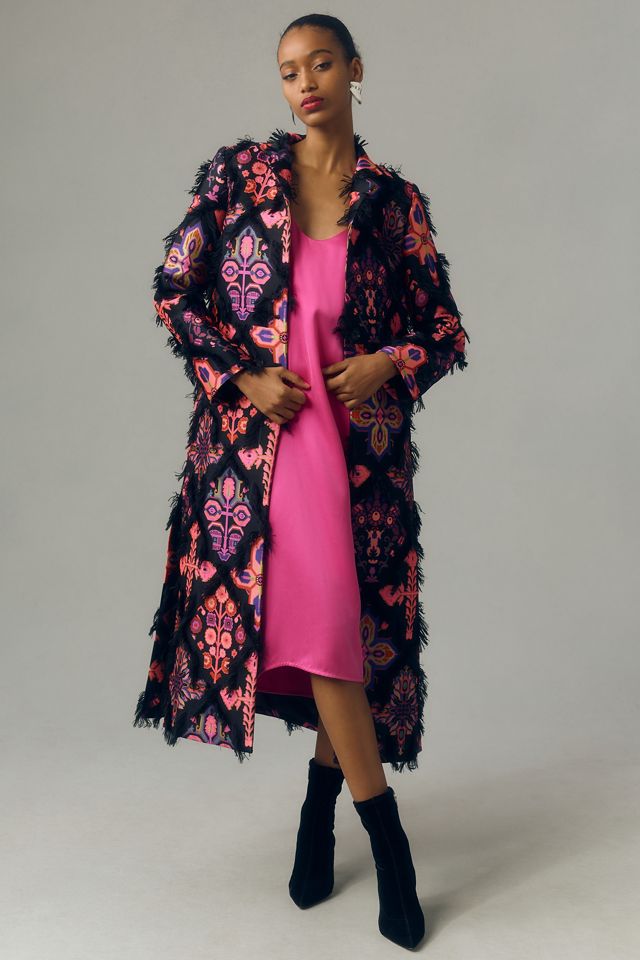 Vilagallo Alex Brocade Coat #3