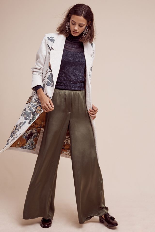 Embroidered Foliage Coat #1
