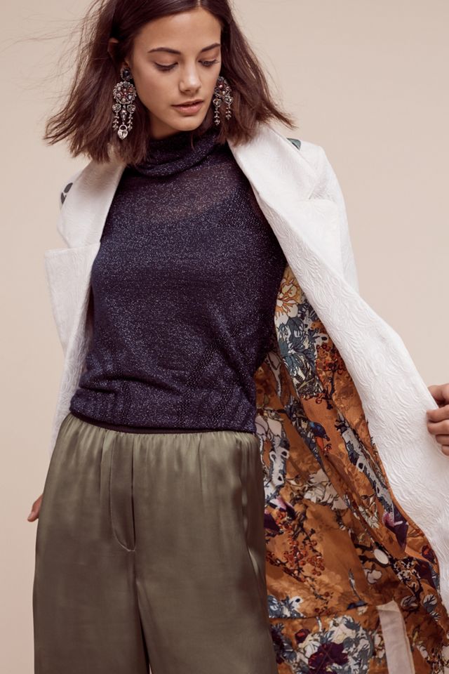 Embroidered Foliage Coat #2