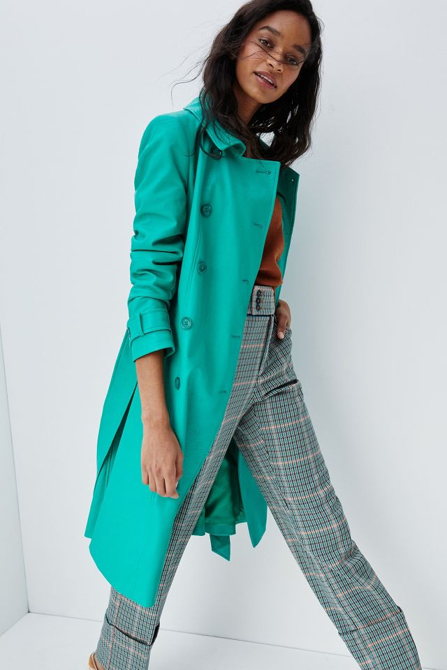 Anthropologie trench coat best sale