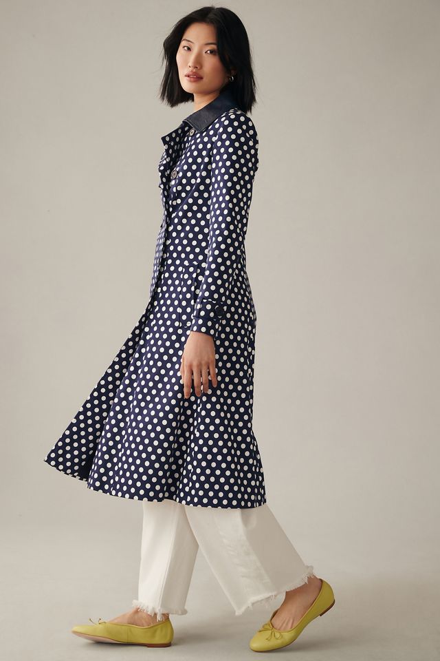 Helene Berman Dotty Trench Coat #2