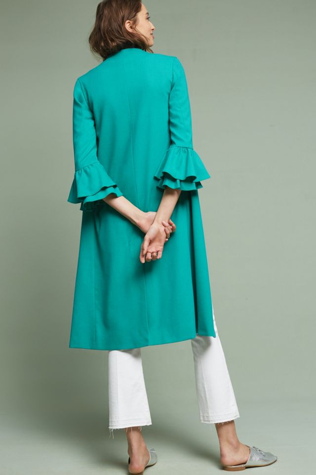 Enid Ruffled Coat #3