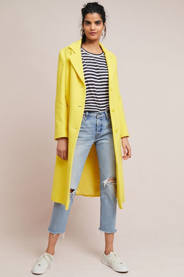 Daffodil Textured Coat #3