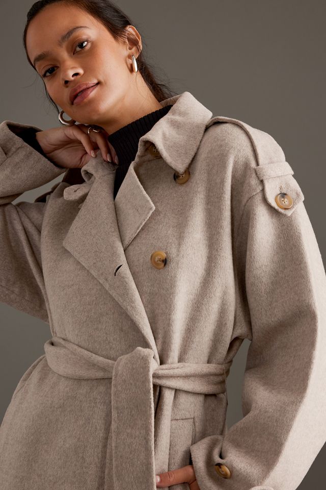 Cappotto in Misto Lana Walance di Second Female #2