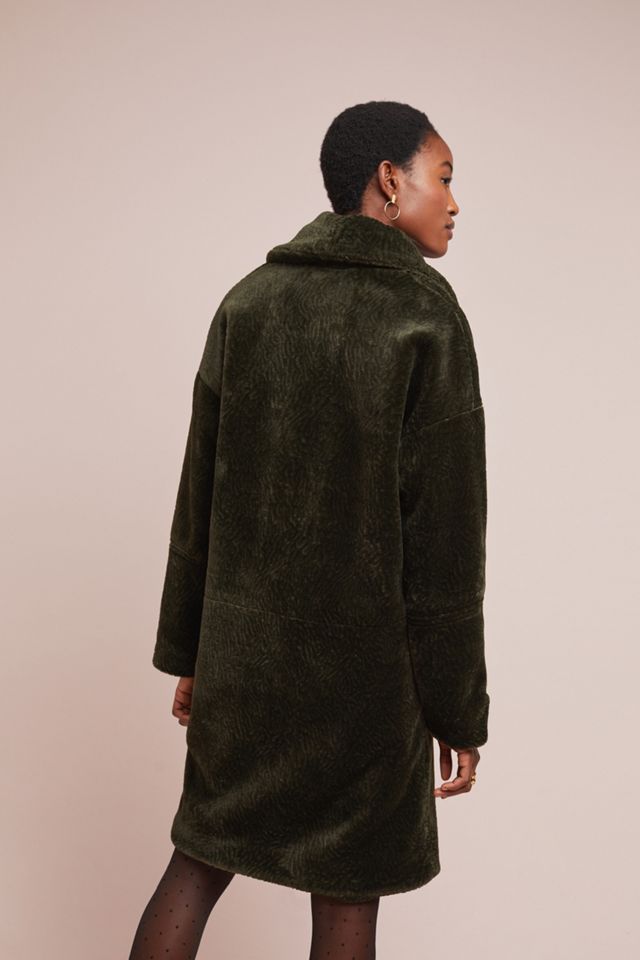 Woodland Faux Fur Coat #1