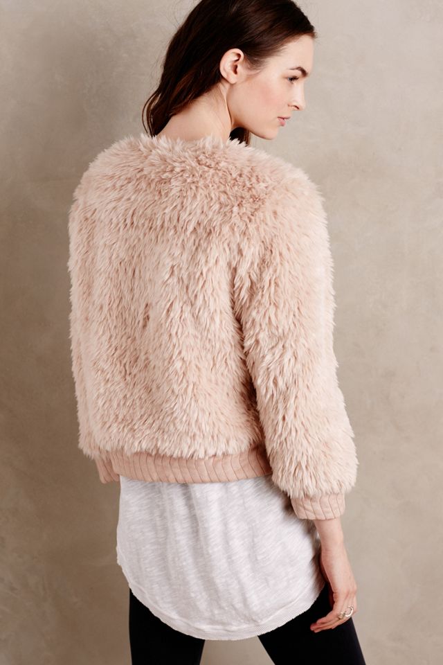 Blushed Faux-Fur Jacket #2