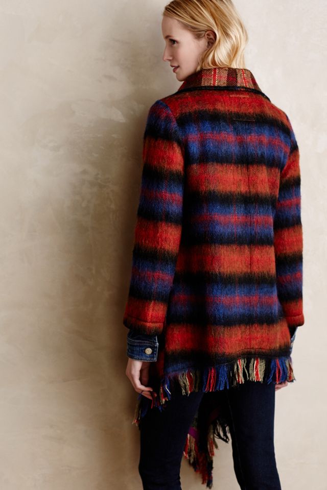 Tartan Blanket Coat #2