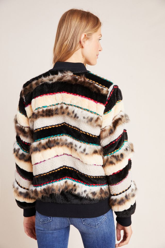 Textured Trieste Bomber Coat #1