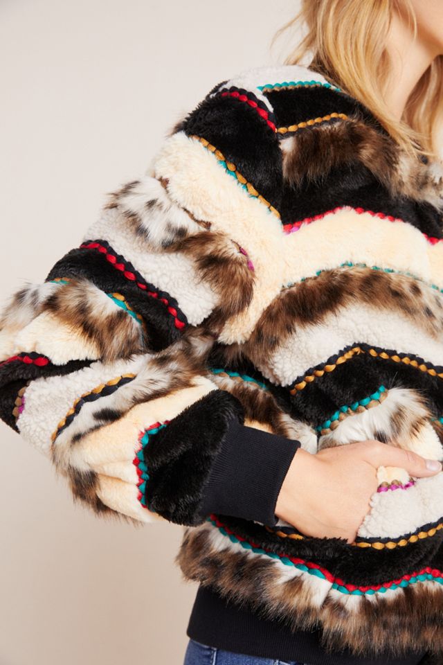 Textured Trieste Bomber Coat #2