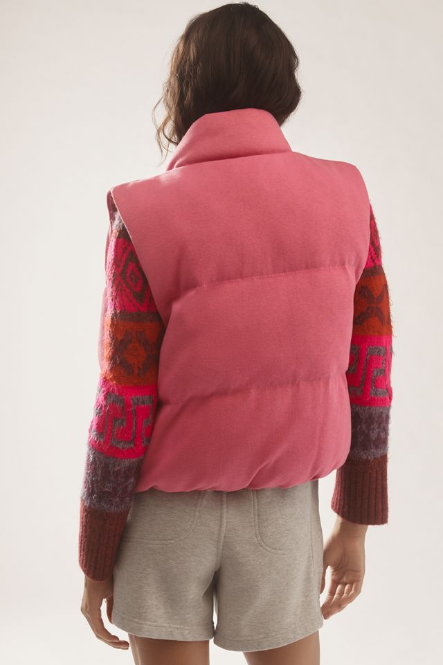 Grey Lab Puffer Vest #1