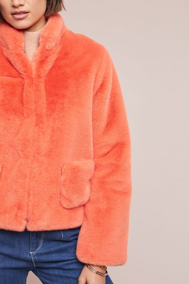Mango Faux Fur Jacket #2