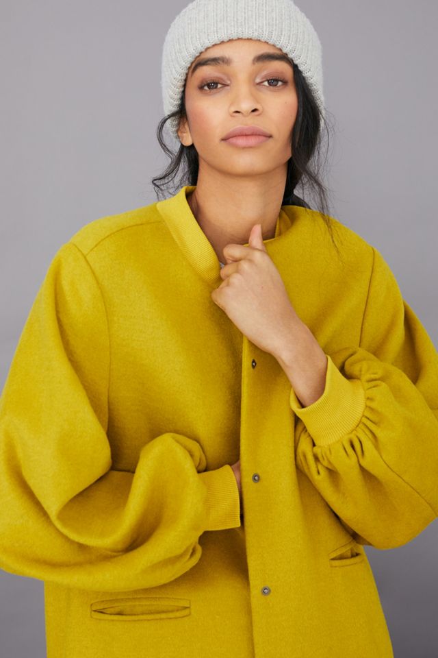 Sarabeth Puff-Sleeved Coat #2
