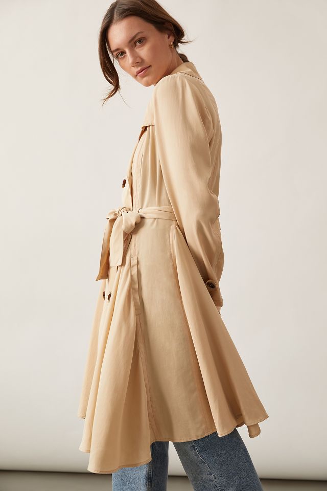 Anthropologie trench 2025