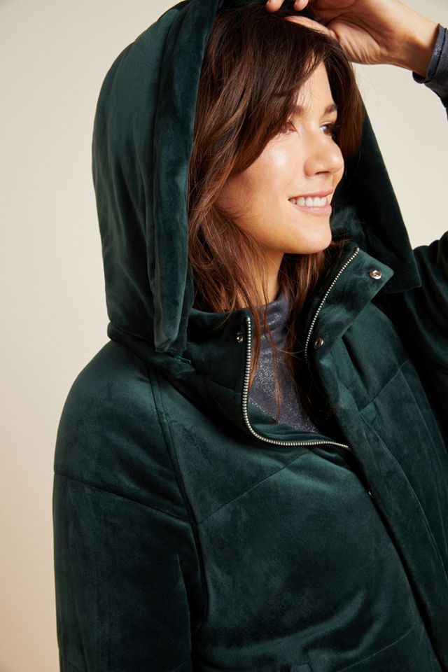 Juniper Velvet Puffer Jacket #4