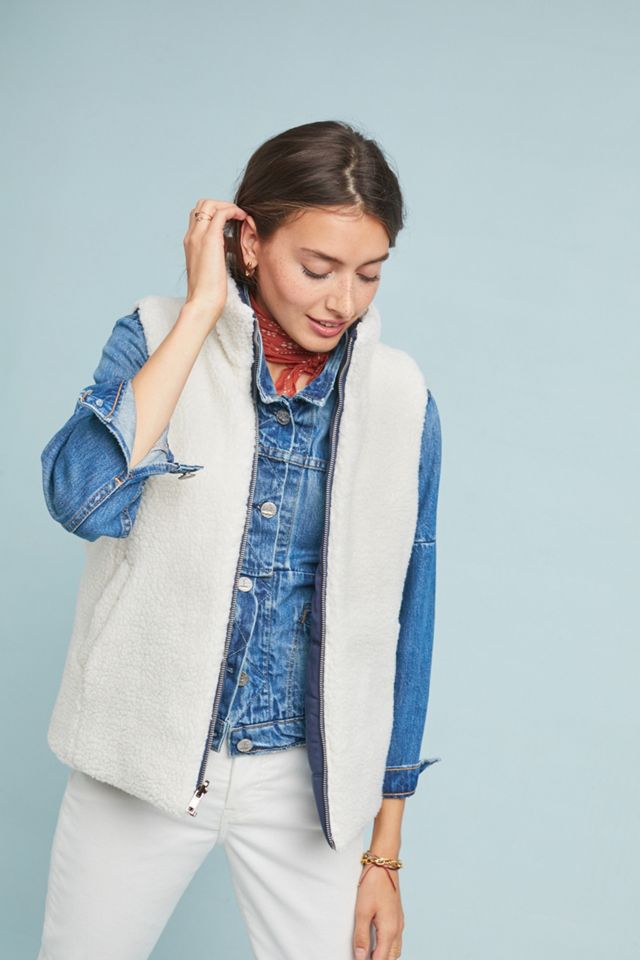 Reversible Sherpa Vest #2