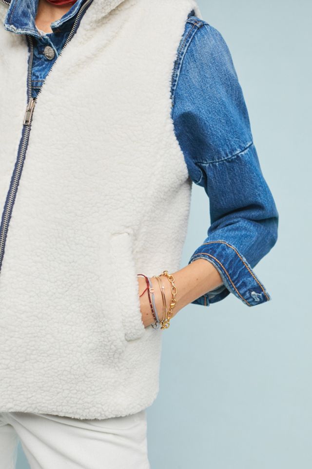 Reversible Sherpa Vest #3