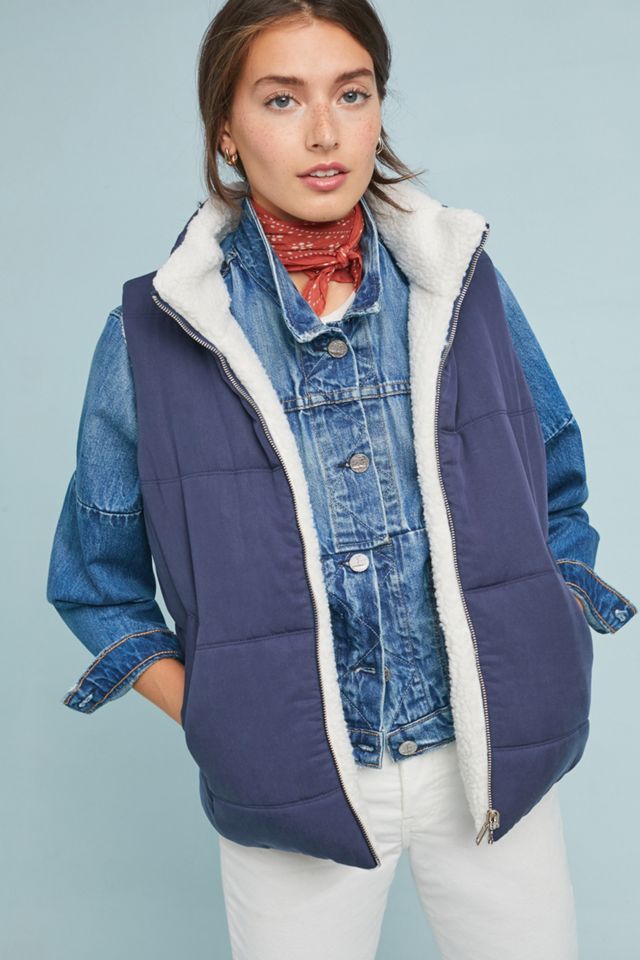 Reversible Sherpa Vest