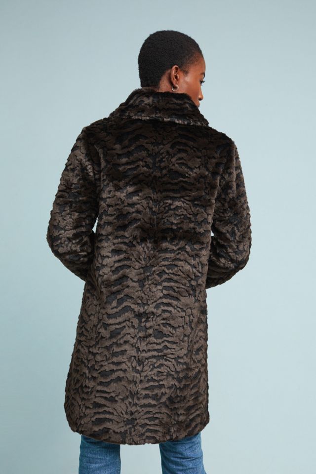 Tiger Faux Fur Coat #1