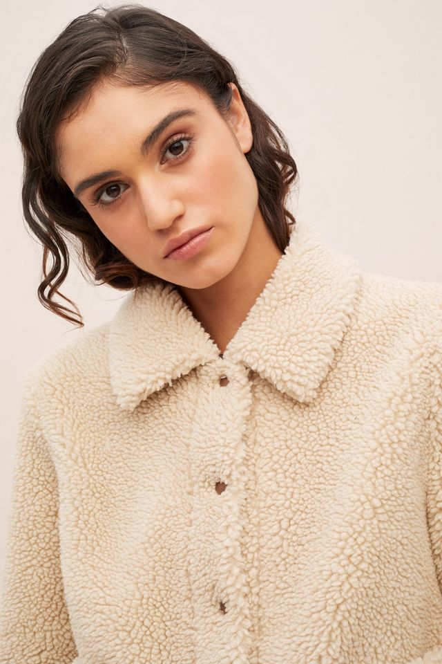 Teddy Faux-Fur Trucker Jacket #3