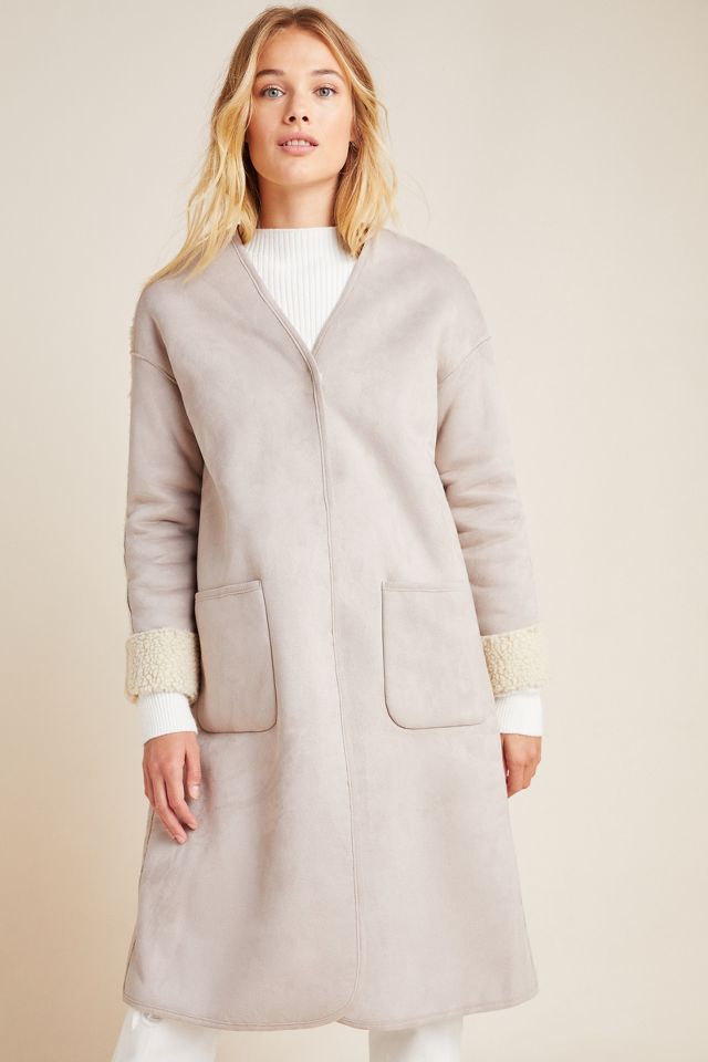 Anthropologie on sale reversible coat