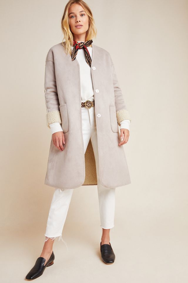 Teddy coat clearance anthropologie