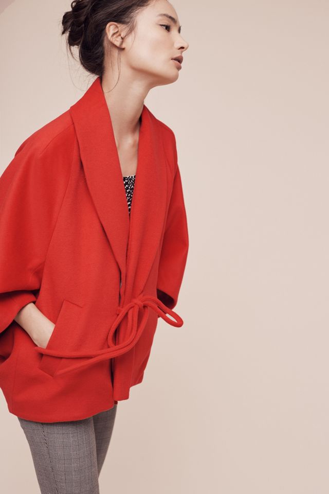 Into the Woods Fleece Poncho #1