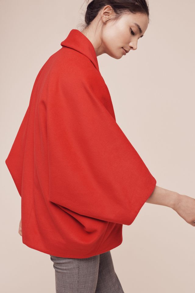 Into the Woods Fleece Poncho #3