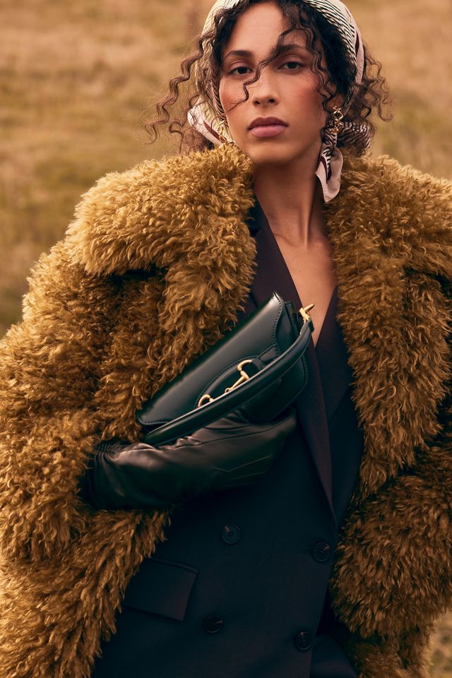 Jakke Antonia Shaggy Coat | Anthropologie UK
