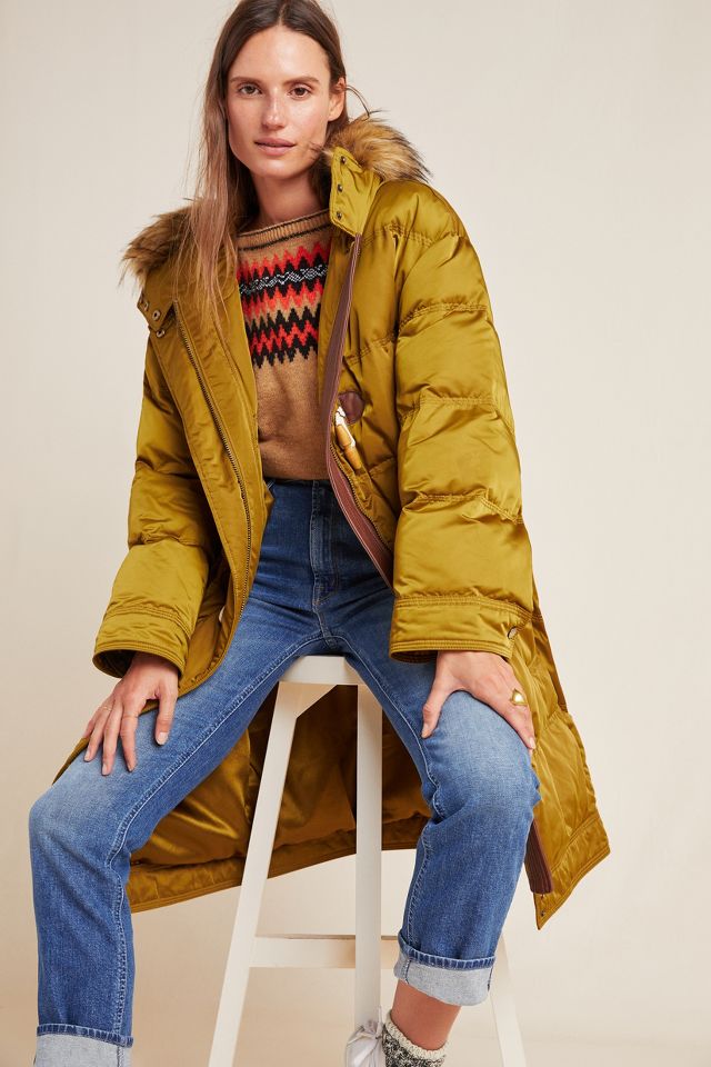 Anthropologie 2025 puffer coat