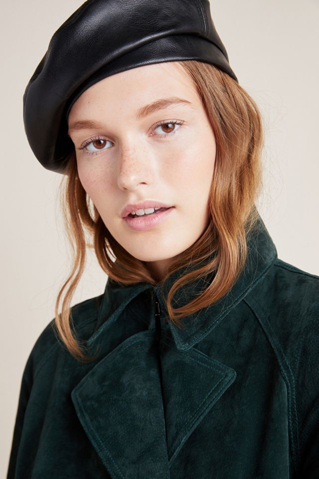 Melanie Suede Trench Coat #2