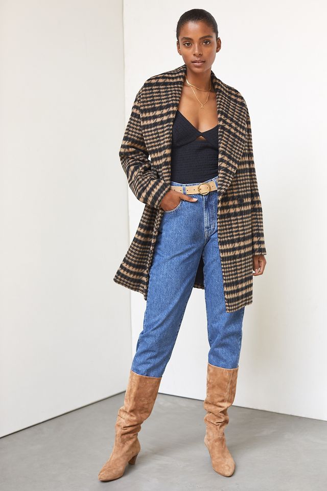 Houndstooth Coat | Anthropologie