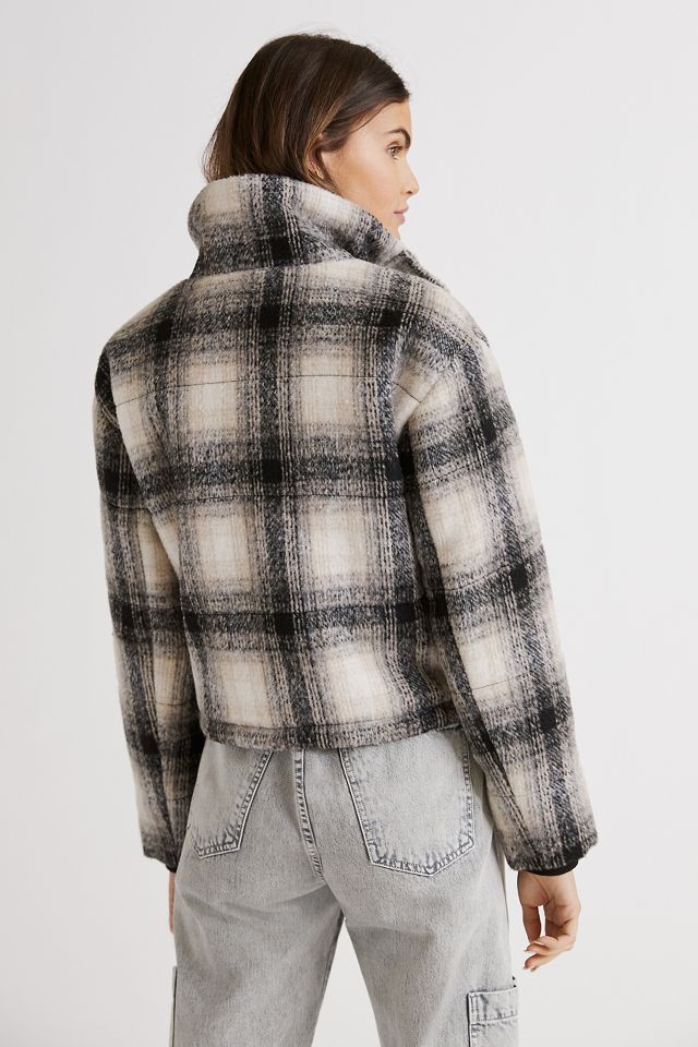 Anthropologie plaid jacket best sale