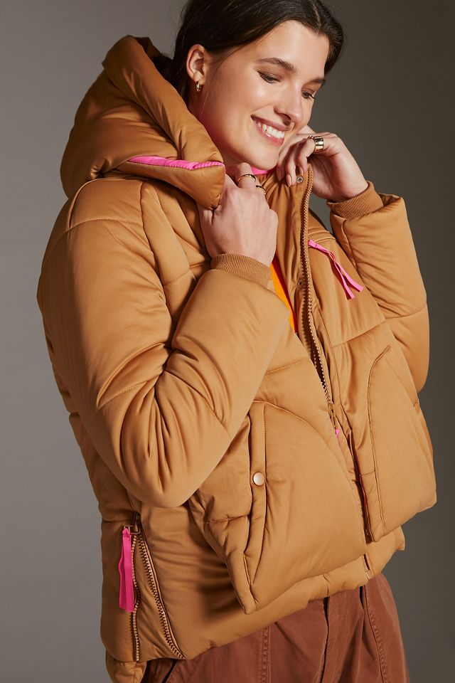 Anthropologie on sale puffer coat